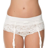 LOU 09615 SUSPENDER BELT ECRU