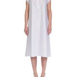 BOLEYN COTTON CHEMISE WHITE