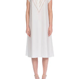 BOLEYN COTTON CHEMISE ECRU