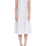 VICTORIAN COTTON CHEMISE WHITE