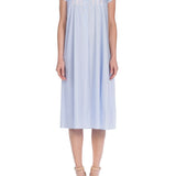 VICTORIAN COTTON CHEMISE BLUE