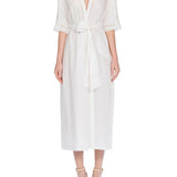 VIBOLEYN COTTON ROBE ECRU