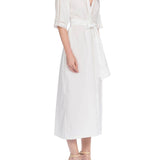 VIBOLEYN COTTON ROBE ECRU