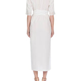 VIBOLEYN COTTON ROBE ECRU
