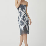 COCO METAL DRESS GRAY