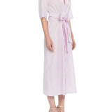 VIBOLEYN COTTON ROBE PINK