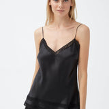 JOY SILK BABYDOLL BLACK