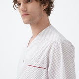 COMFORT KOTON SHORTS SUIT WHITE