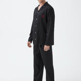 CARO COTON PYJAMA BLACK