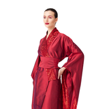 Red Sequin Kimono