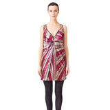 BIASED SEQUIN DRESS