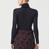 BROKAR MINI SKIRT BURGUNDY
