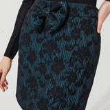BROKAR MINI SKIRT GREEN