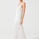 THE MOON SILK CHEMISE ECRU