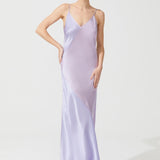 DECO SILK CHEMISE LILA-PINK