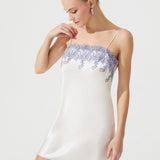 ZEN SILK SHORT CHEMISE ECRU