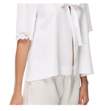 BARBIE COTTON BED JACKET WHITE