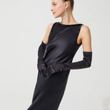 BLUE SKY DRESS BLACK