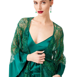 GREEN LACE SET