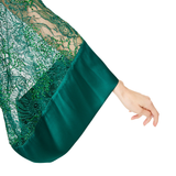 GREEN LACE SET