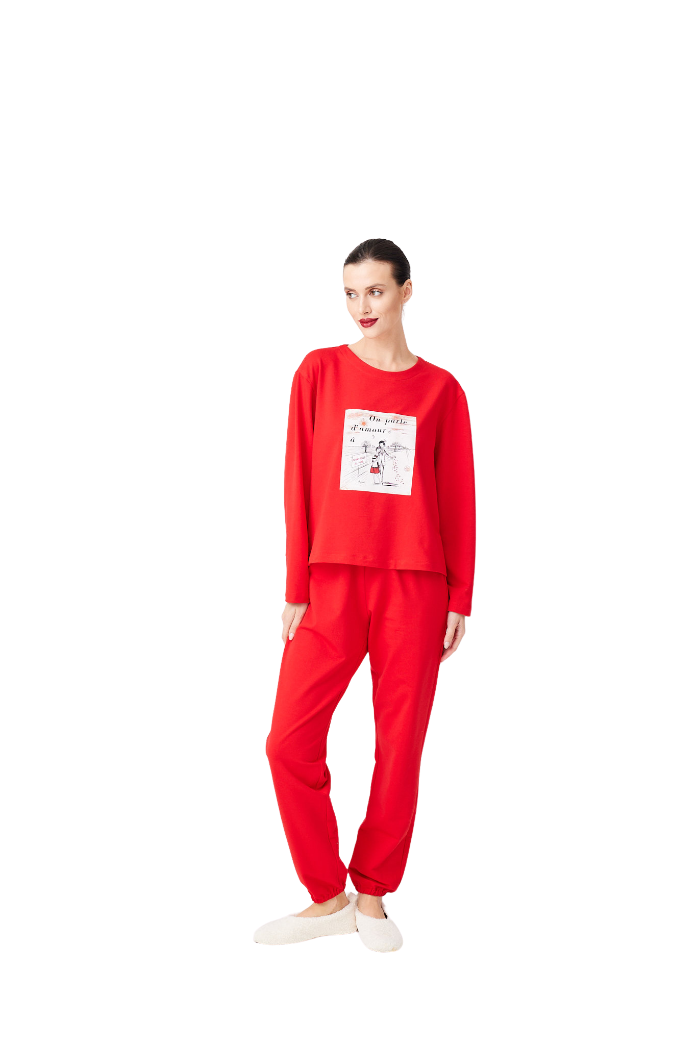 COTTON PAJAMAS SET