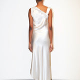 HELEN SILK CHEMISE ECRU