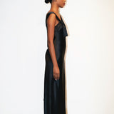 HELEN SILK CHEMISE BLACK