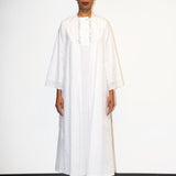 ROMANCE COTTON ROBE WHITE