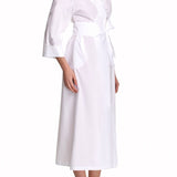 HOLY COTTON ROBE WHITE