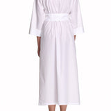 HOLY COTTON ROBE WHITE