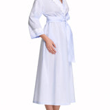 HOLY COTTON ROBE BLUE
